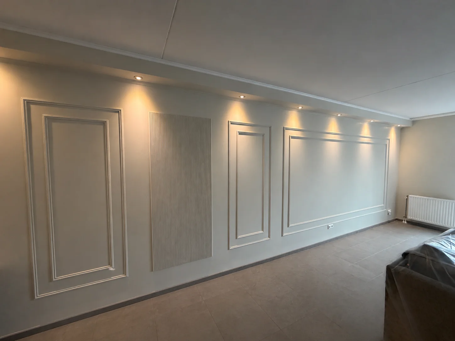 Wall panels & lighting